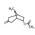 CAS#: 165813-66-1, 8-Methyl-3-Oxo-8-Azabicyclo[3.2.1]Oct-6-Yl Acetate