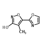 CAS 登录号：166180-71-8， 4-甲基-5-(1,3-恶唑-2-基)-1,2-恶唑-3(2H)-酮