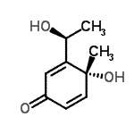 CAS#: 166327-63-5, (4R)-4-Hydroxy-3-[(1S)-1-Hydroxyethyl]-4-Methyl-2,5-Cyclohexadien-1-One