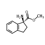 CAS#: 166735-16-6, Methyl (1S)-1-Amino-1-Indanecarboxylate