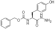 CAS 登录号：16679-95-1， N-[(苯基甲氧基)羰基]-L-酪氨酰肼