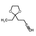 CAS#: 166907-61-5, 2-(3-Butyn-1-Yl)-2-Ethyl-1,3-Dioxolane