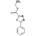 CAS#: 16691-25-1, Ethyl 5-Phenyl-1,3,4-Oxadiazole-2-Carboxylate