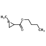 CAS 登录号：167156-73-2， 丁基1-甲基-2-氮丙啶羧酸酯