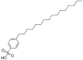 CAS 登录号：16722-32-0， 对-十六烷基苯磺酸