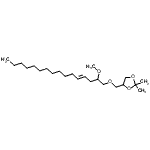 CAS#: 16725-40-9, 4-({[(4E)-2-Methoxy-4-Hexadecen-1-Yl]Oxy}Methyl)-2,2-Dimethyl-1,3-Dioxolane