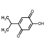 CAS#: 167315-66-4, 2-Hydroxy-5-Isopropyl-1,4-Benzoquinone