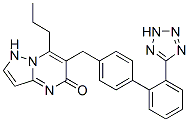 CAS 登录号：167375-22-6， 7-丙基-6-[[4-[2-(2H-四唑-5-基)苯基]苯基]甲基]-1H-吡唑并[1,5-a]嘧啶-5-酮
