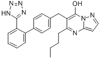 CAS#: 167375-24-8, 5-Butyl-6-[[4-[2-(2H-Tetrazol-5-Yl)Phenyl]Phenyl]Methyl]-1H-Pyrazolo[5,1-b]Pyrimidin-7-One