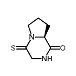 CAS#: 167391-75-5, (8aS)-4-Thioxohexahydropyrrolo[1,2-a]Pyrazin-1(2H)-One