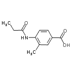 CAS#: 167626-99-5, 3-Methyl-4-(Propionylamino)Benzoic Acid