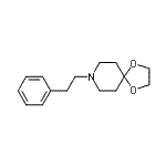 CAS 登录号：16771-89-4， 8-(2-苯基乙基)-1,4-二氧杂-8-氮杂螺[4.5]癸烷
