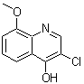 CAS 登录号：16778-22-6， 3-氯-8-甲氧基-喹啉-4-醇