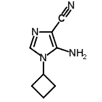 CAS#: 167873-56-5, 5-Amino-1-Cyclobutyl-1H-Imidazole-4-Carbonitrile