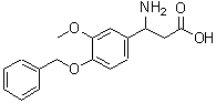 CAS#: 167887-37-8, 3-Amino-3-[4-(Benzyloxy)-3-Methoxyphenyl]Propanoic Acid