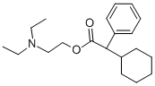 CAS 登录号：1679-76-1， alpha-环己基-苯乙酸 2-(二乙基氨基)乙基酯