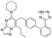 CAS 登录号：168152-94-1， 5-哌啶-1-基-7-丙基-6-[[4-[2-(2H-四唑-5-基)苯基]苯基]甲基]-[1,2,4]三唑并[1,5-a]嘧啶
