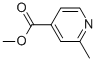 CAS 登录号：16830-24-3， 2-甲基-4-吡啶羧酸甲酯