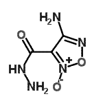 CAS 登录号：168332-40-9， 4-氨基-1,2,5-恶二唑-3-甲酰肼2-氧化物