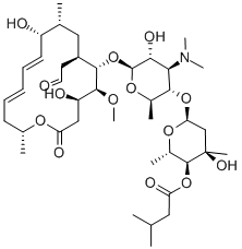 CAS 登录号：16846-34-7， 交沙霉素H-5
