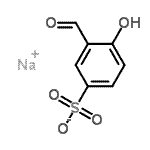 CAS 登录号：16856-04-5， 钠3-甲酰基-4-羟基苯磺酸酯