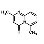 CAS 登录号：16867-28-0， 2,6-二甲基-4H-吡啶并[1,2-a]嘧啶-4-酮
