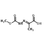 CAS#: 168921-76-4, (2E)-2-[(Methoxycarbonyl)Hydrazono]Propanoic Acid