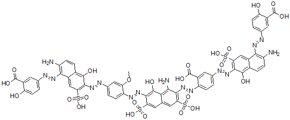 CAS 登录号：16894-32-9， 直接黑 122
