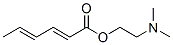 CAS#: 16899-74-4, (2E,4E)-2,4-Hexadienoic Acid 2-(Dimethylamino)Ethyl Ester