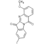 CAS#: 169038-38-4, 8-Iodo-4-Methoxyindolo[2,1-b]Quinazoline-6,12-Dione