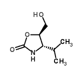 CAS 登录号：169057-30-1， (4S,5R)-5-(羟基甲基)-4-异丙基-1,3-恶唑烷-2-酮