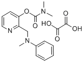 CAS#: 169128-45-4, [2-[(Methyl-Phenylamino)Methyl]Pyridin-3-Yl] N,N-Dimethylcarbamate oxalate