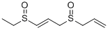 CAS 登录号：169132-66-5， 3-[(Z)-3-乙基亚磺酰丙-2-烯基]亚磺酰丙-1-烯