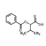 CAS 登录号：169140-90-3， (2S)-2-(苯甲酰氧基)-3-甲基丁酸