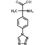 CAS 登录号：169209-66-9， 2-氨基-2-[4-(1H-四唑-1-基)苯基]丙酸