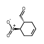 CAS 登录号：169301-42-2， (1R,6R)-6-硝基-3-环己烯-1-甲醛