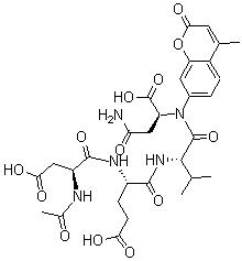 CAS#: 169332-61-0, N-Acetyl-L-alpha-Aspartyl-L-alpha-Glutamyl-L-Valyl-N-(4-Methyl-2-Oxo-2H-1-Benzopyran-7-Yl)-L-alpha-Asparagine