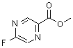CAS 登录号：169335-35-7， 5-氟-2-吡嗪羧酸甲酯