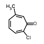 CAS#: 16939-67-6, 2-Chloro-6-Methyl-2,4,6-Cycloheptatrien-1-One
