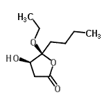 CAS#: 169396-13-8, (4R,5S)-5-Butyl-5-Ethoxy-4-Hydroxydihydro-2(3H)-Furanone