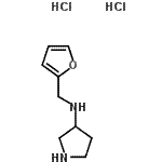 CAS 登录号：169452-23-7， N-(2-呋喃甲基)-3-吡咯烷胺二盐酸盐