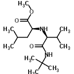 CAS 登录号：169453-07-0， 甲基N-{(2S)-3-甲基-1-[(2-甲基-2-丙基)氨基]-1-氧代-2-丁烷基}-L-亮氨酸酯