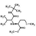 CAS#: 169453-35-4, Methyl N-{(2R)-3-methyl-1-[(2-methyl-2-propanyl)amino]-1-oxo-2-butanyl}-L-methioninate