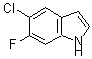 CAS#: 169674-57-1, 5-Chloro-6-Fluoroindole