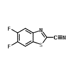 CAS#: 169776-06-1, 5,6-Difluoro-1,3-Benzothiazole-2-Carbonitrile