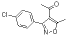 CAS#: 169814-48-6, 1-[3-(4-Chlorophenyl)-5-Methyl-4-Isoxazolyl]-Ethanone