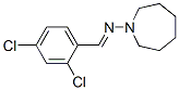 CAS 登录号：16987-40-9， N-(2,4-二氯苄亚基)-1-氮杂环庚胺