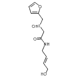 CAS#: 169899-15-4, 2-[(2-Furylmethyl)Sulfinyl]-N-[(2E)-4-Hydroxy-2-Buten-1-Yl]Acetamide