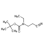 CAS 登录号：170018-97-0， 叔-丁基N-(2-氰基乙基)-N-乙基-氨基甲酸酯