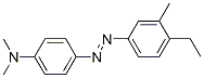 CAS 登录号：17010-62-7， 4-[(3-甲基-4-乙基苯基)偶氮]-N,N-二甲基苯胺